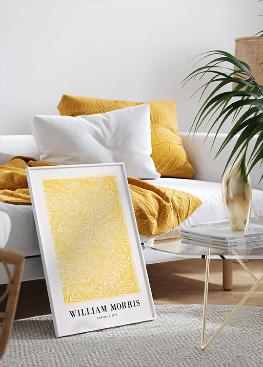 William Morris Larkspur 1874 Plakat - Posterbox.dk