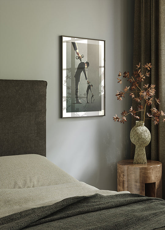 Windup Repeat, surreal recursive control Plakat - Posterbox.dk