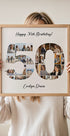 50th Birthday Photo Collage Personal - Posterbox