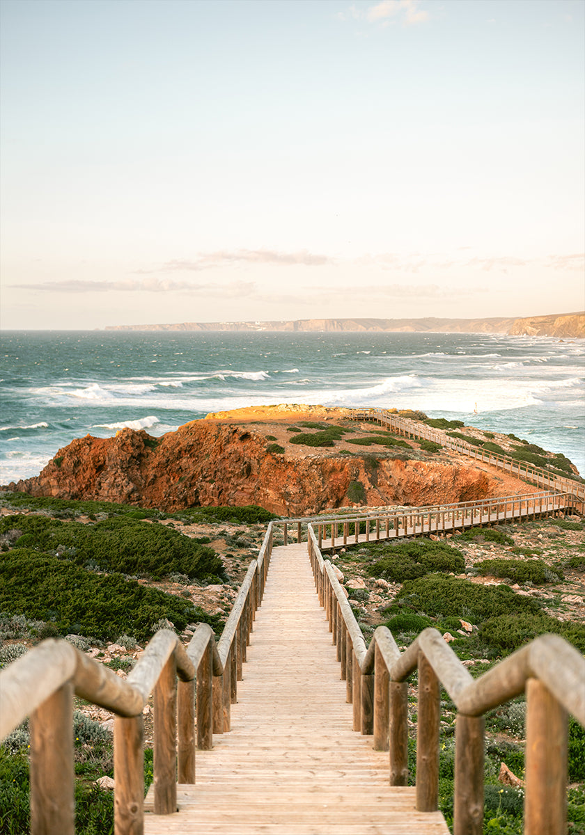 Walkway into the Algarve Plakat - Posterbox