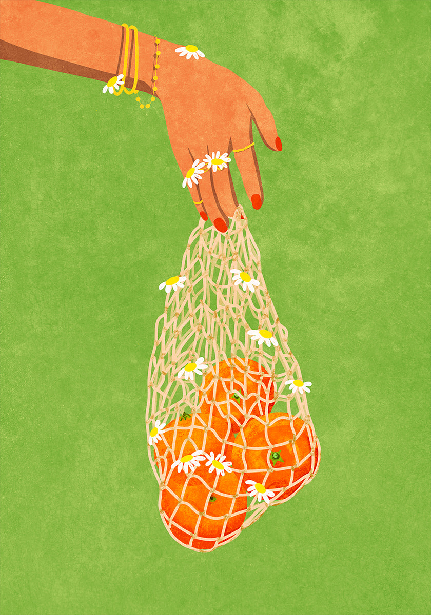 Fresh Oranges Plakat - Posterbox