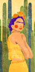 Frida and cacti - Posterbox