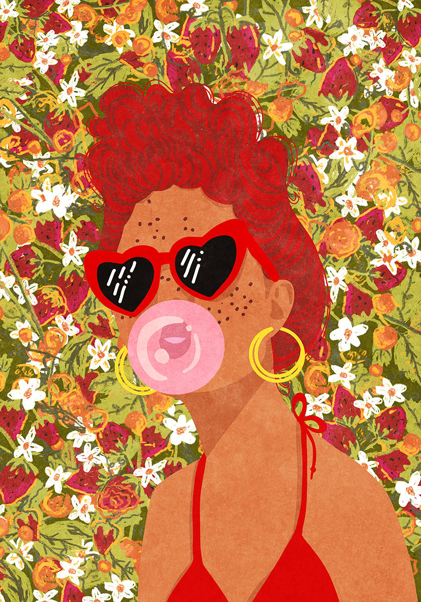 Strawbeery Lady - Posterbox