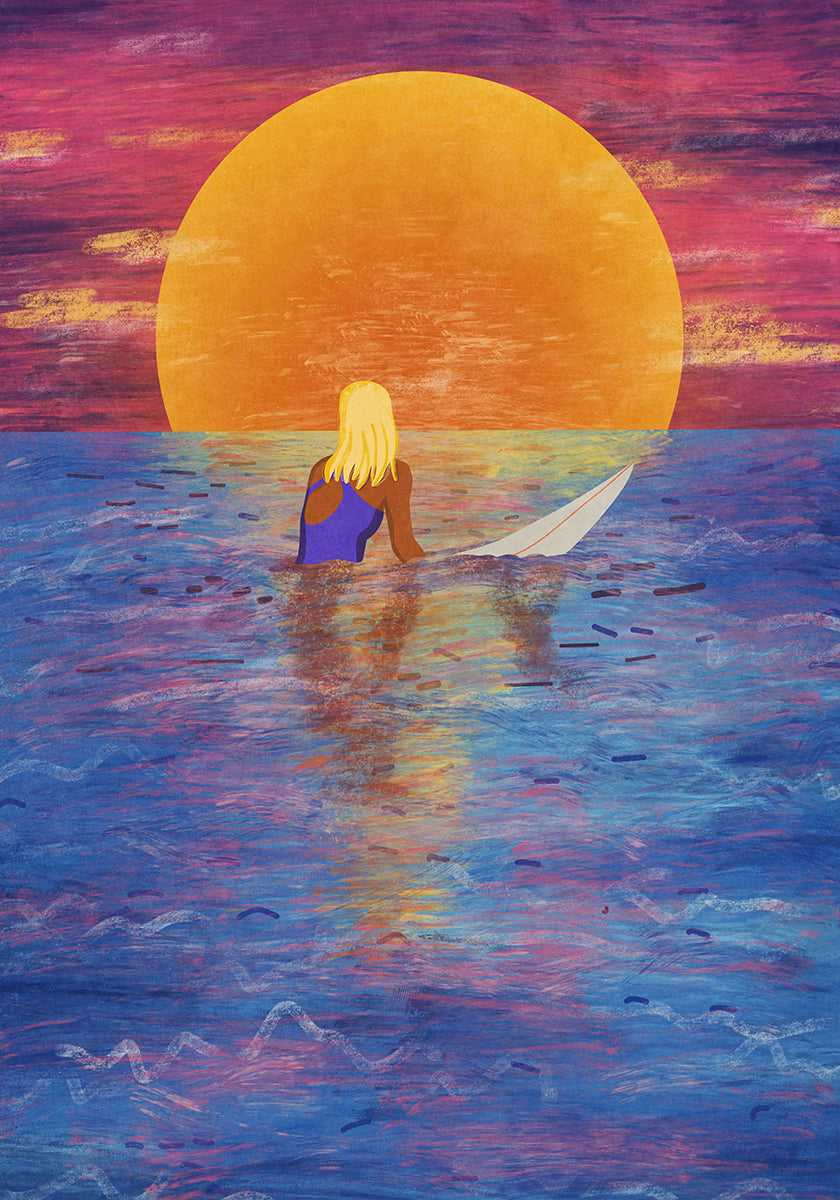 Surfer Girl - Posterbox