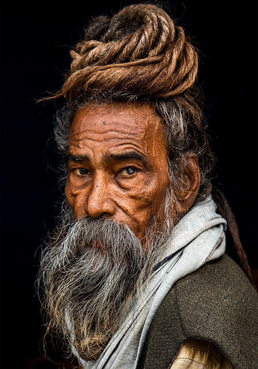 Portrait of a Sadhu... - Posterbox