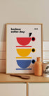 Bauhaus Coffee Minimalist Plakat - Posterbox
