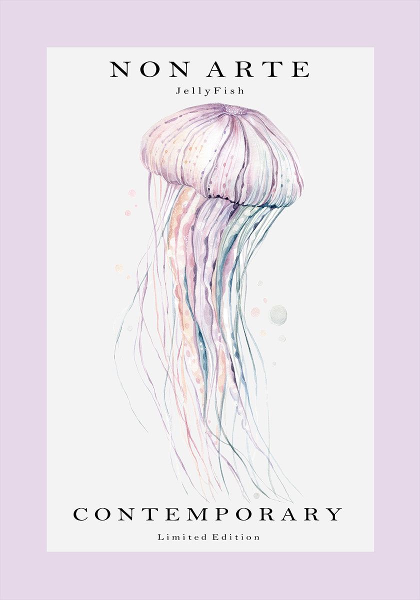 Non Arte Jellyfish Plakat - Posterbox