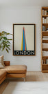 London the Shard - Posterbox