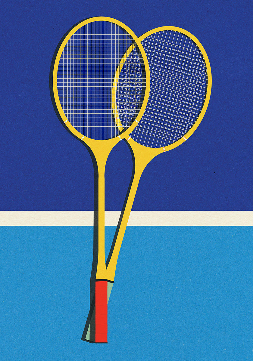 Wooden Badminton Rackets - Posterbox