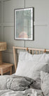 Sage Green Boho Sun Plakat - Posterbox