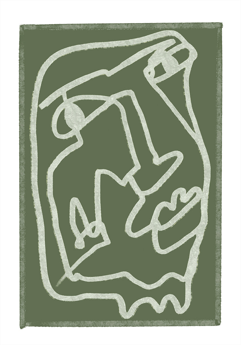Green abstract - Posterbox