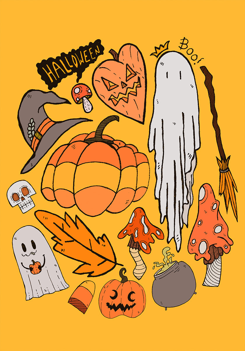Halloween vibes 2 Plakat - Posterbox