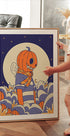 Pumpkin and ghost Plakat - Posterbox