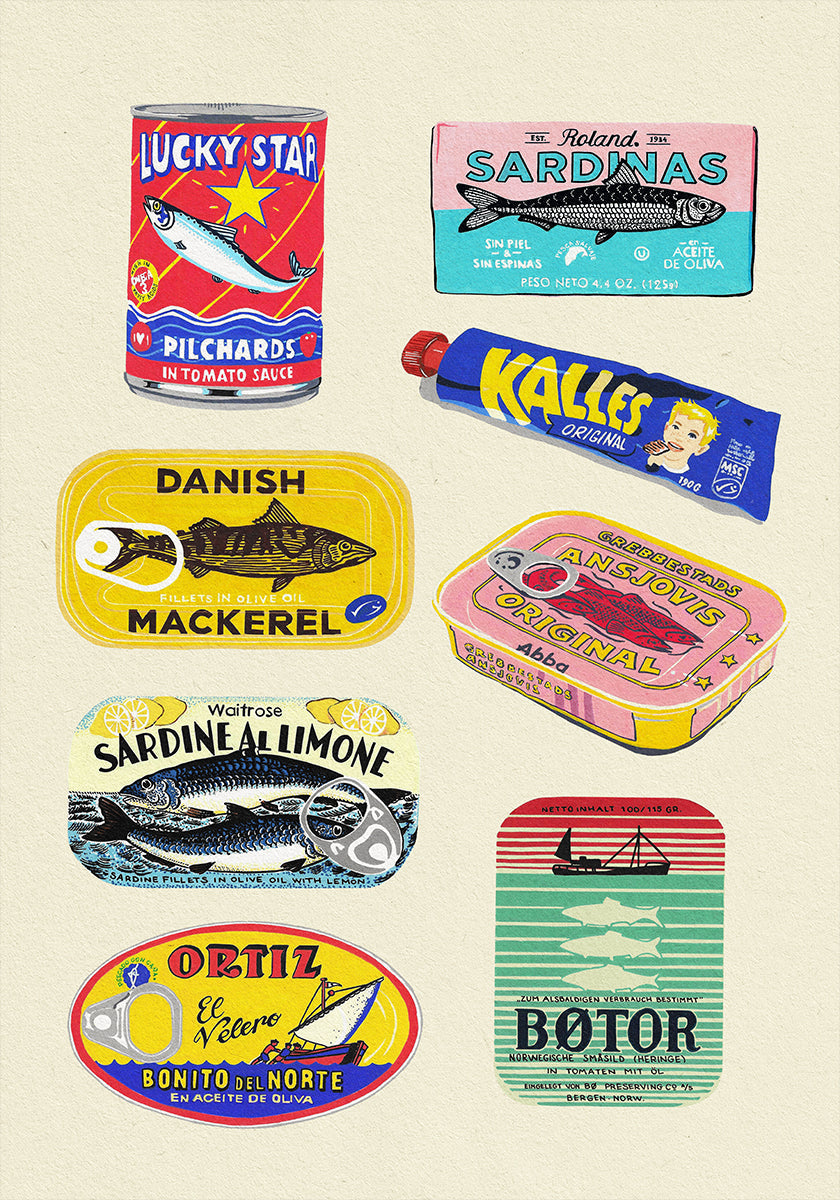 Canned Fish - Posterbox