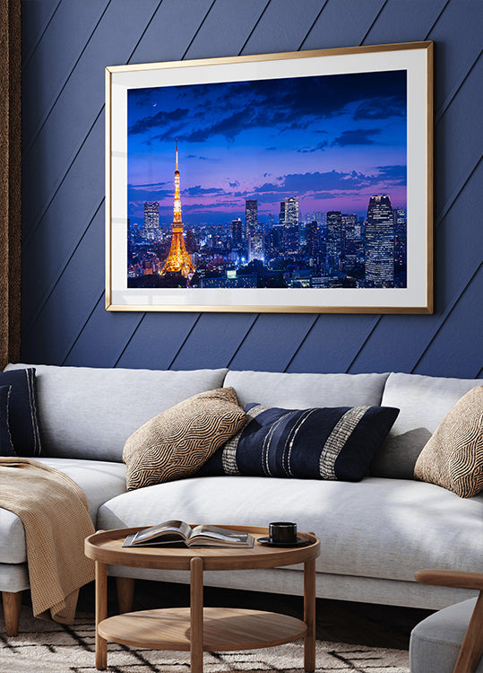 Tokyo night view - Posterbox