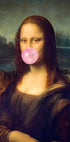 Mona Lisa Bubble Gum Plakat - Posterbox