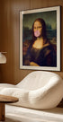 Mona Lisa Bubble Gum Plakat - Posterbox
