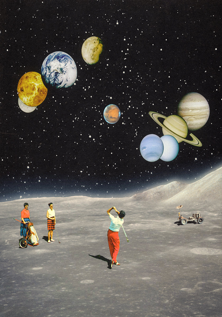 Space Golf (NEW) - Posterbox