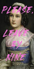 Please, Leave By Nine Plakat - Posterbox