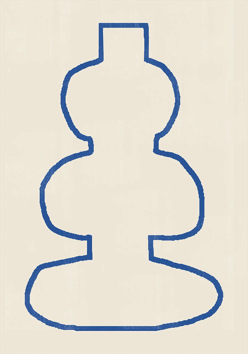 Abstract Silhouette Plakat - Posterbox