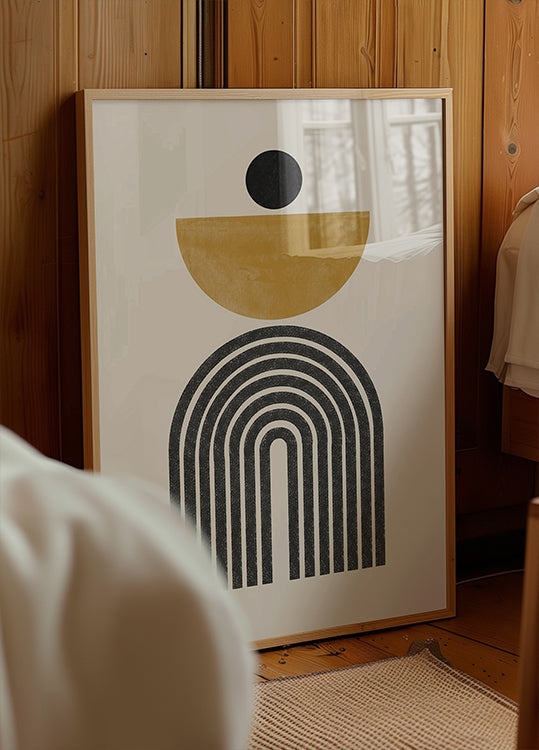Geometric Harmony Plakat - Posterbox