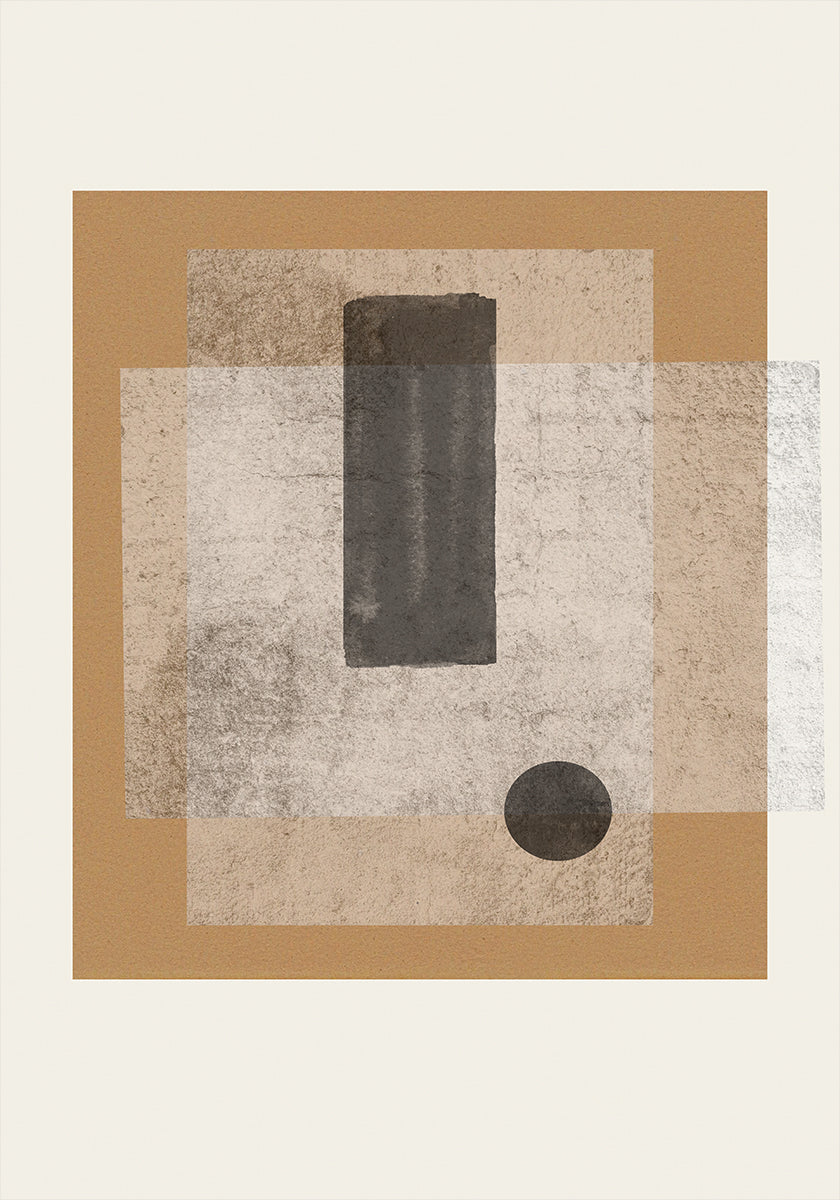 Geometric Harmony Plakat - Posterbox