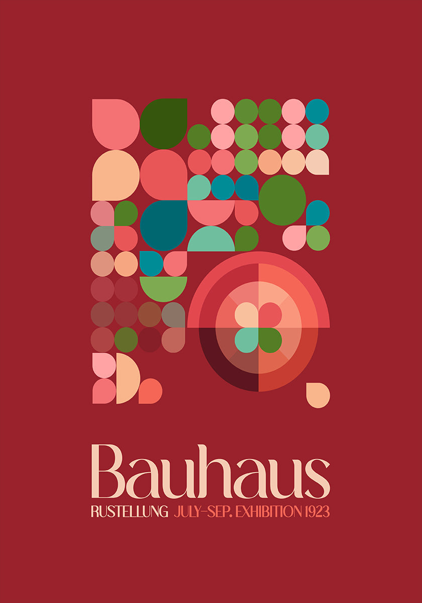 Geometric Harmony Poster - Posterbox