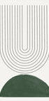 Green Mid Century Modern No.5 - Posterbox