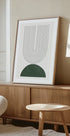 Green Mid Century Modern No.5 - Posterbox