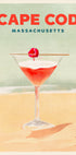 Cape Cod Cocktail Tall Plakat - Posterbox