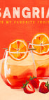 Sangria Plakat - Posterbox