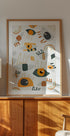 Abstract Art Eyes Plakat - Posterbox