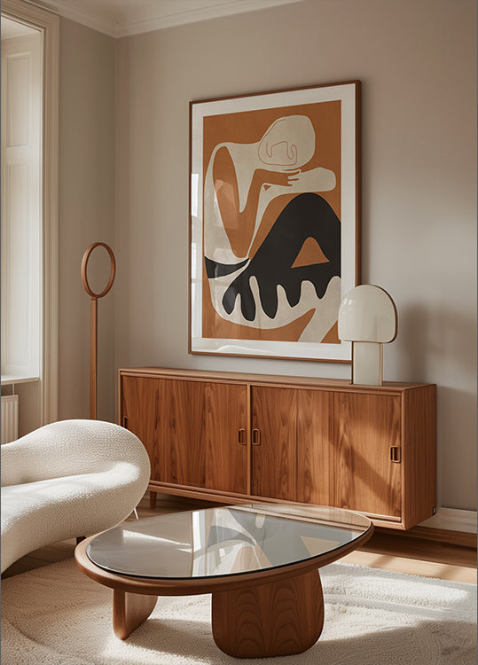 Abstract Art Figure Plakat - Posterbox