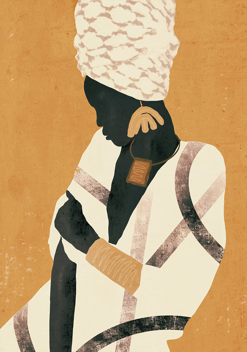 African Woman Plakat - Posterbox