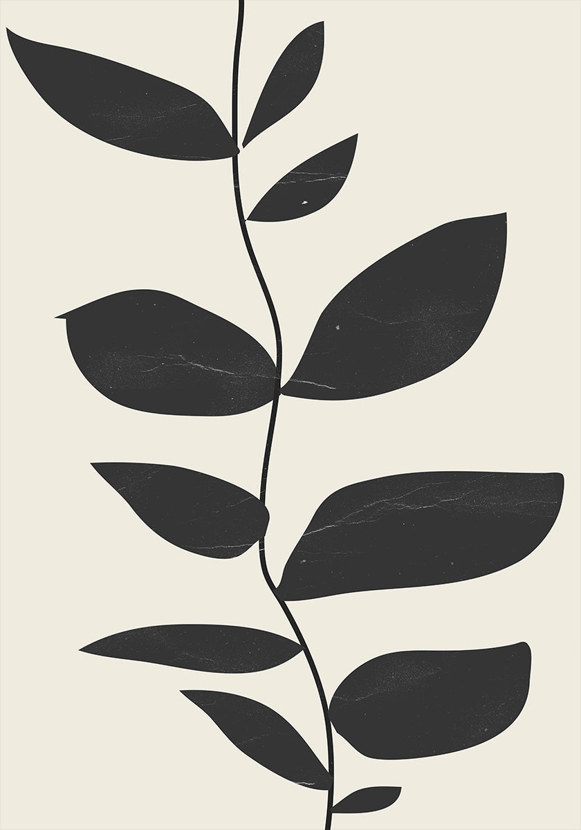 Minimal Plant Plakat - Posterbox