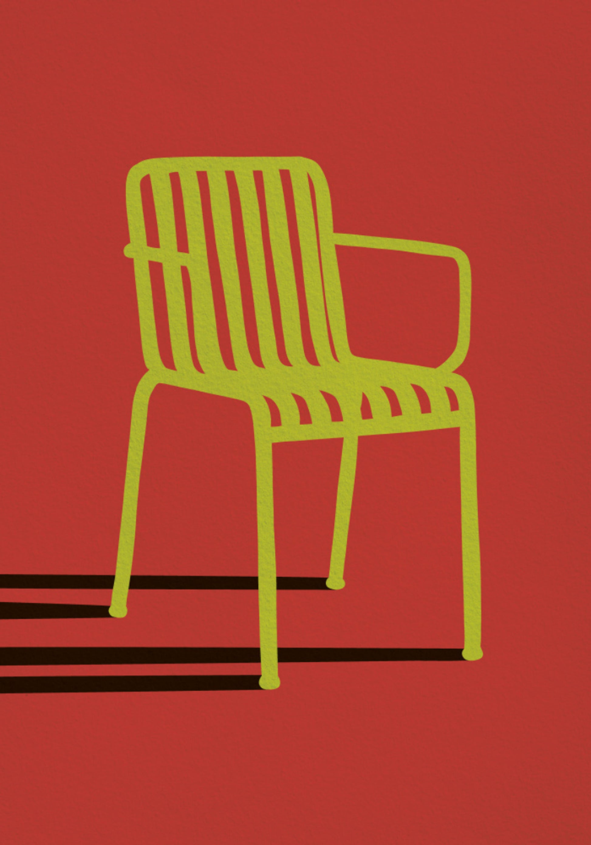 Green Chair Shadow