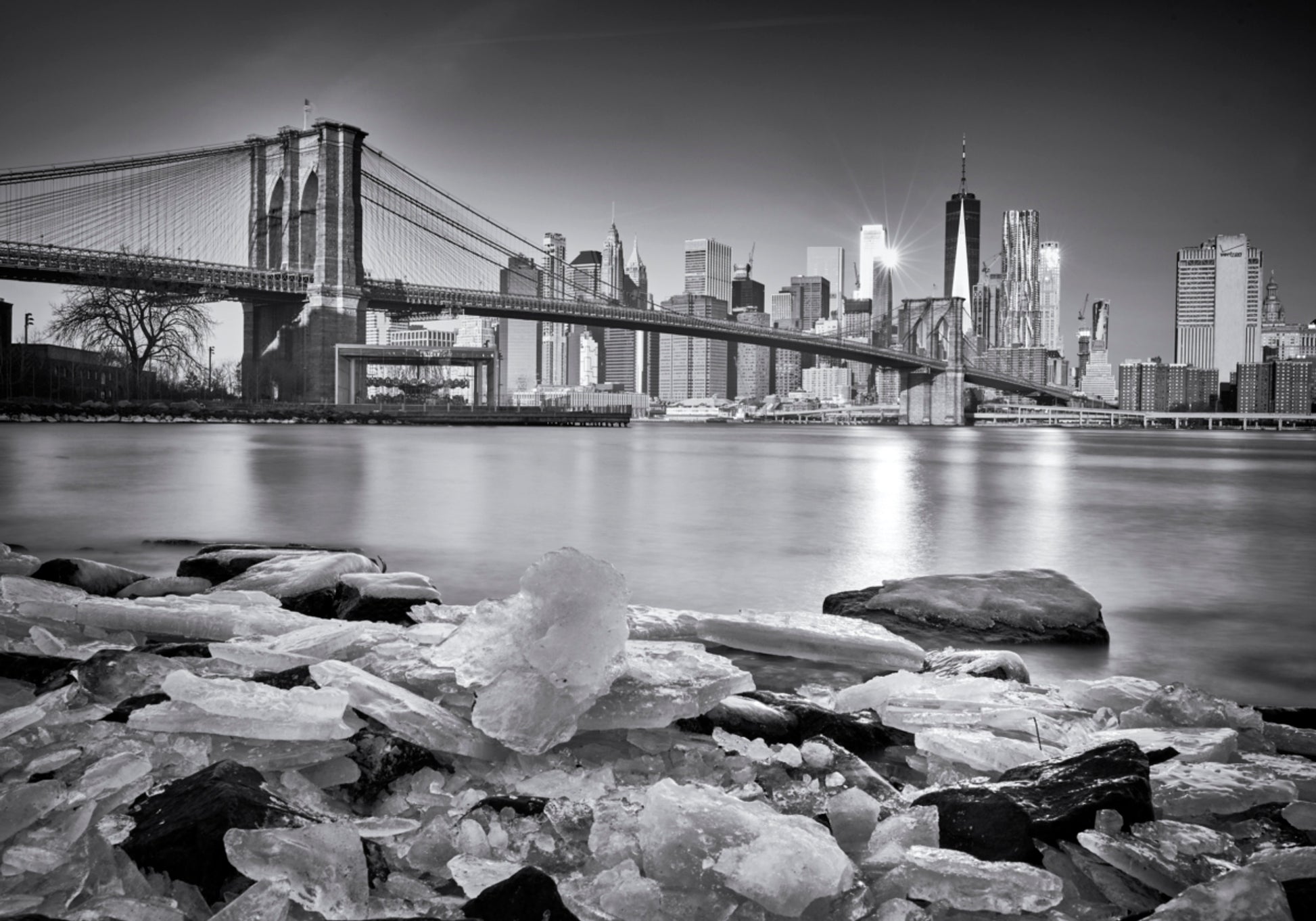 Brooklyn Bridge Winter View