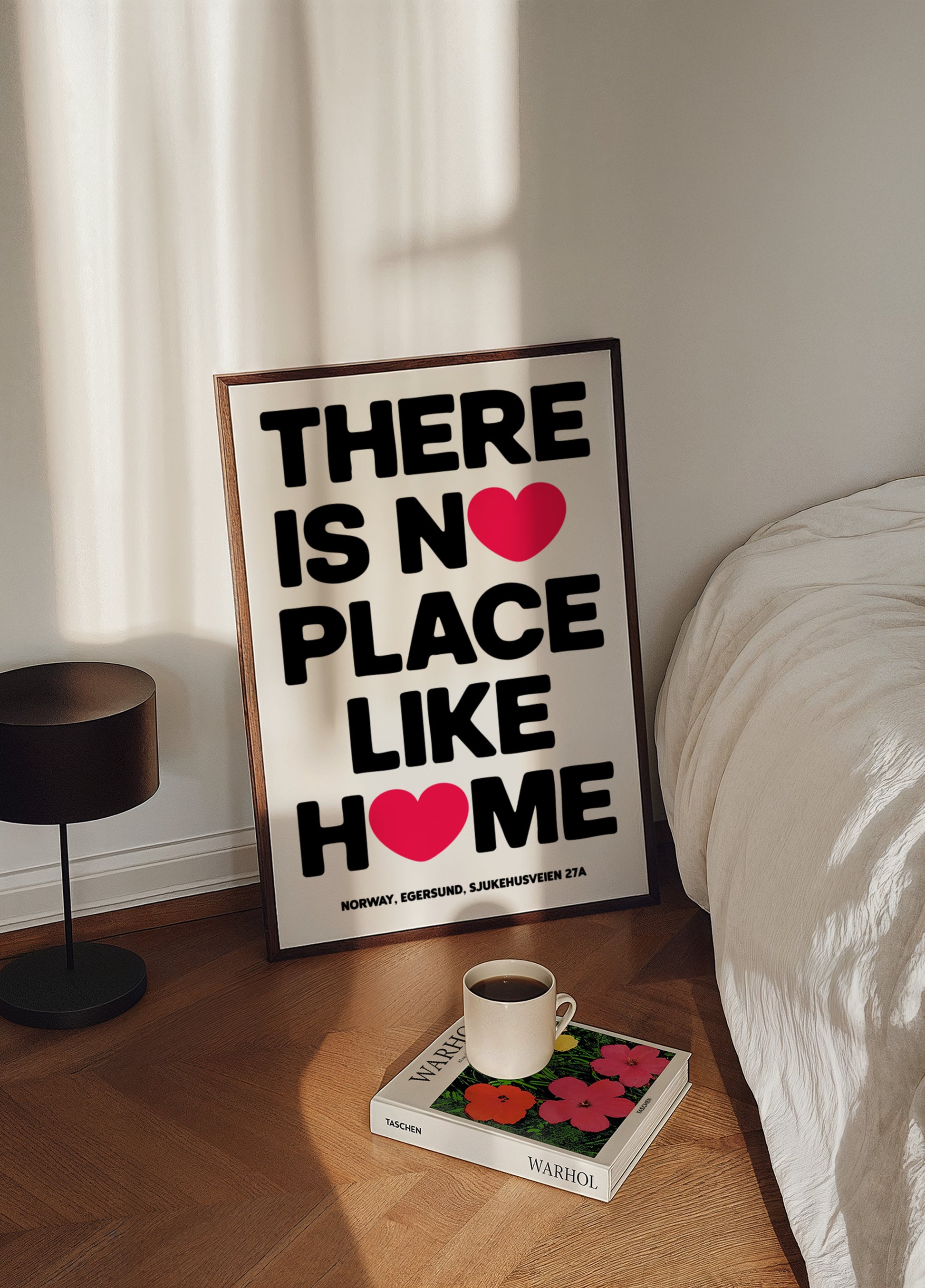 Personligt citatplakat til hjemmet
