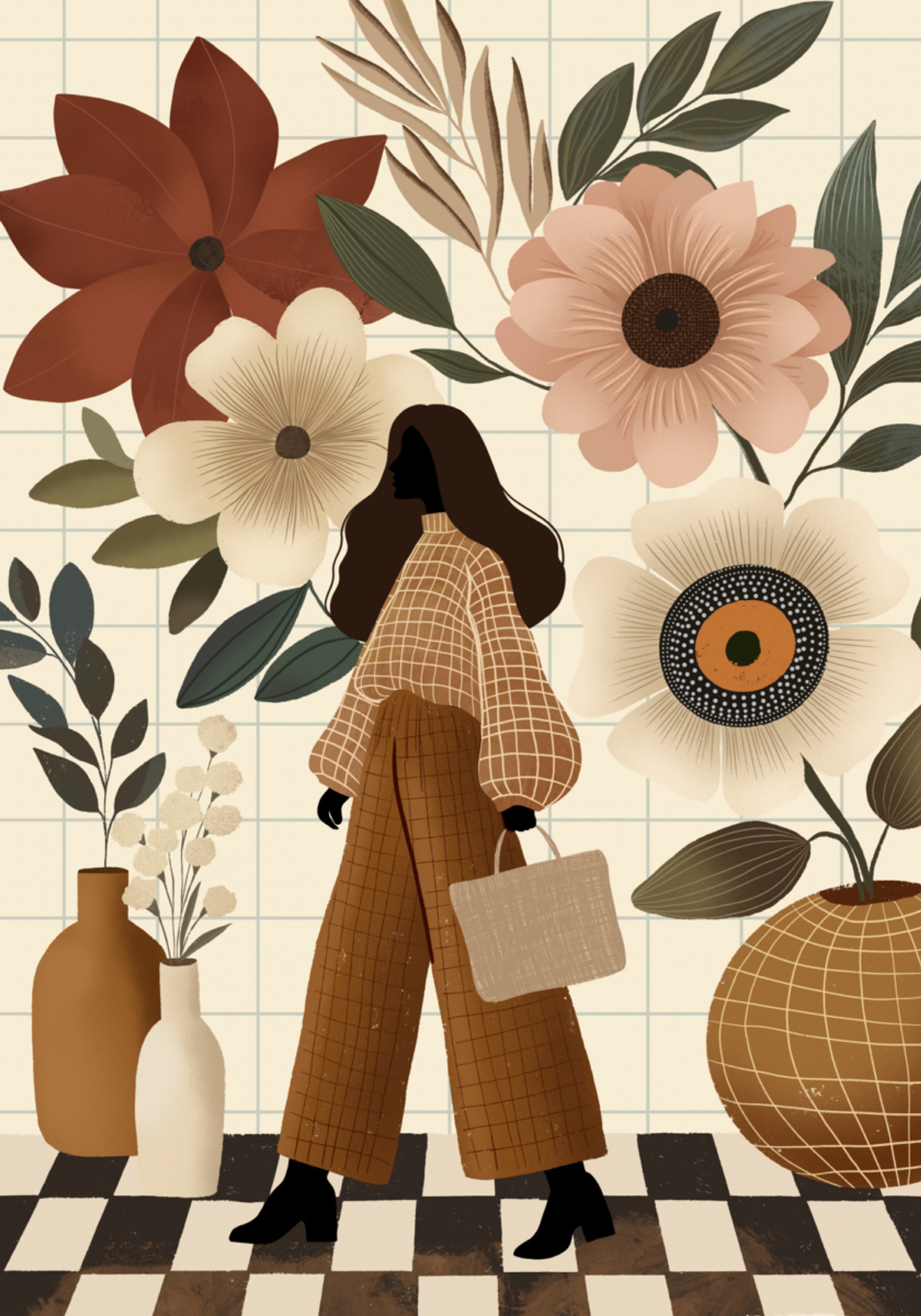 Chic Woman Floral Style