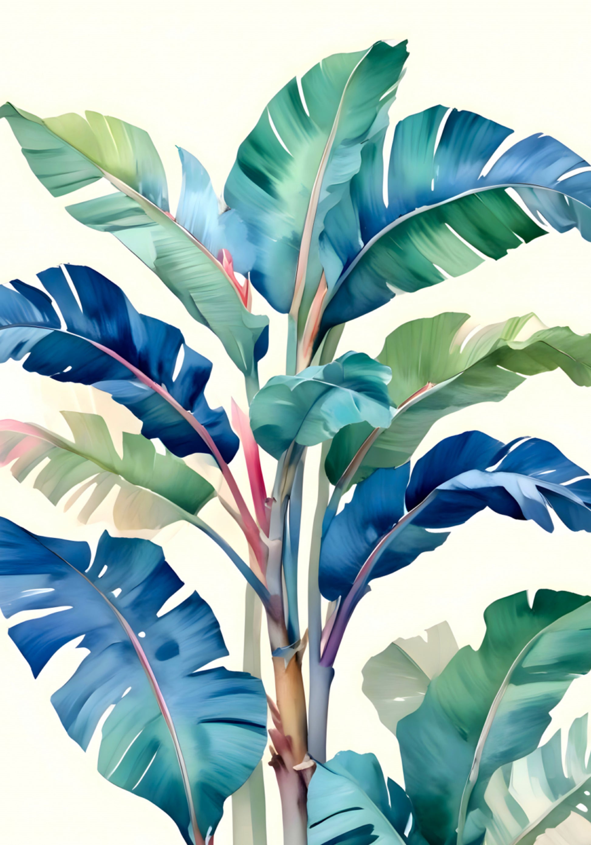 Tropical Banana Leaves
