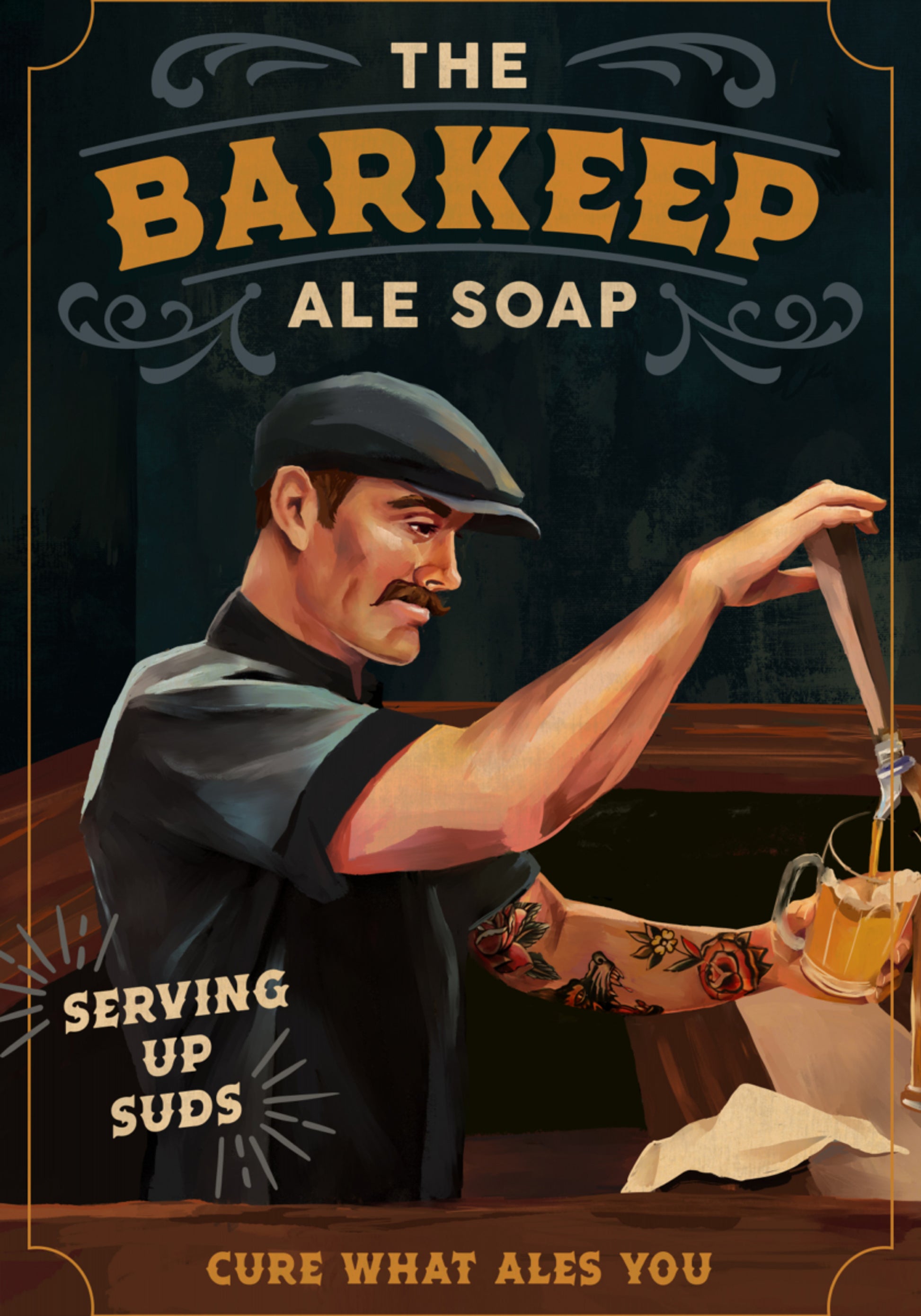 Barkeep Soap Poster 20x30