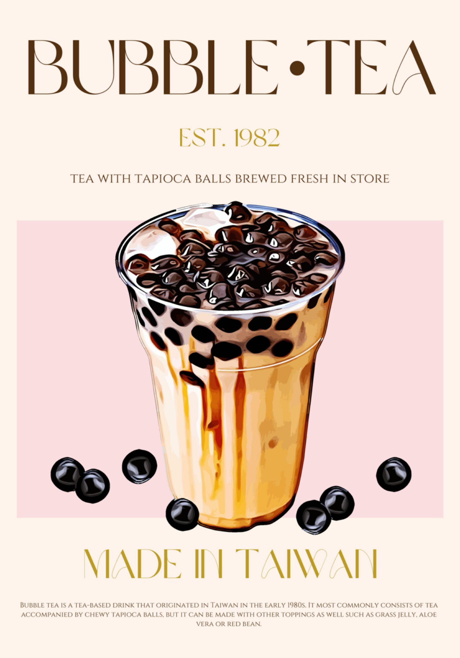 Iced Bubble Tea
