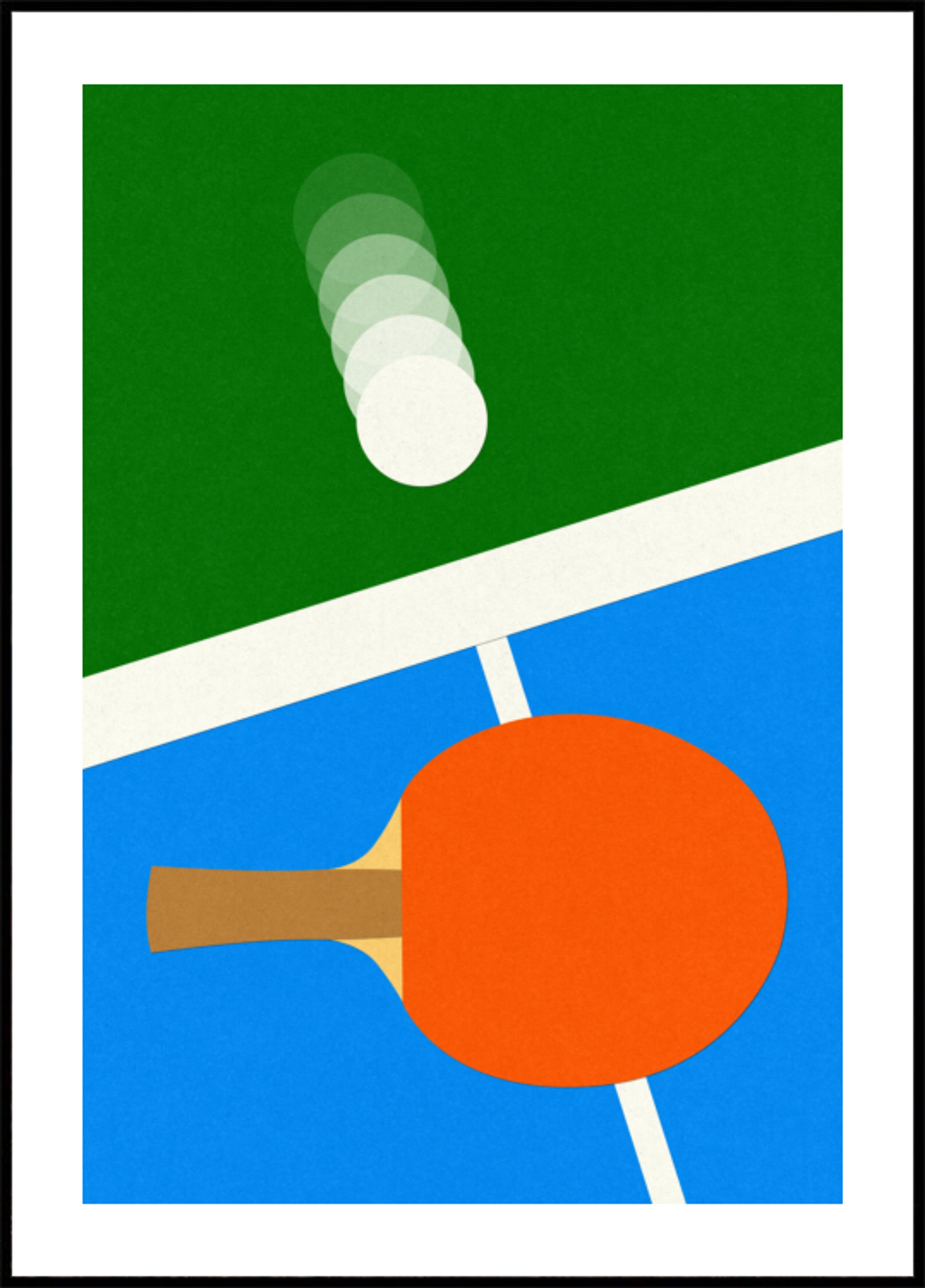 Table Tennis Action