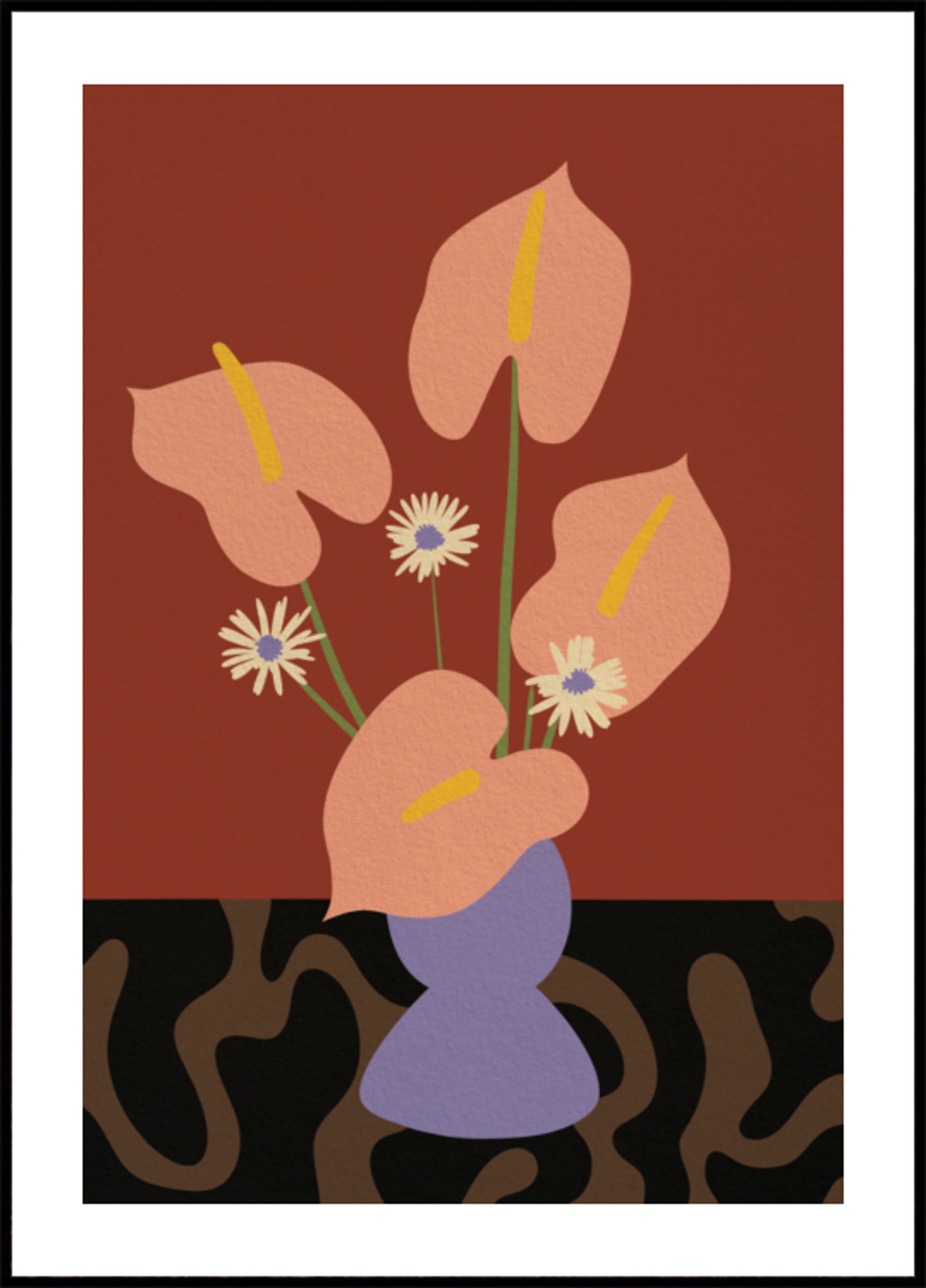 Warm Floral Still Life