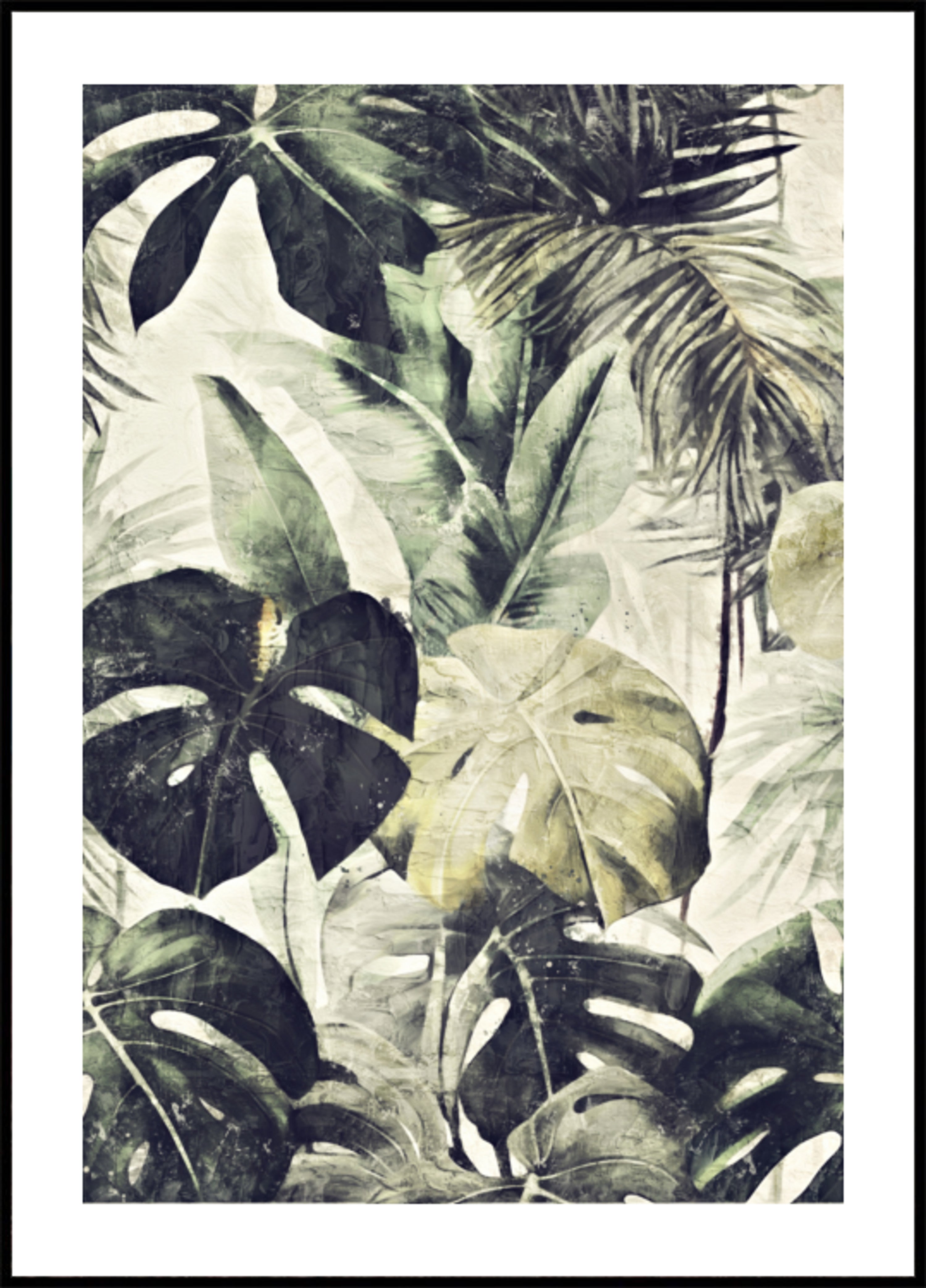 Vintage Jungle Leaves