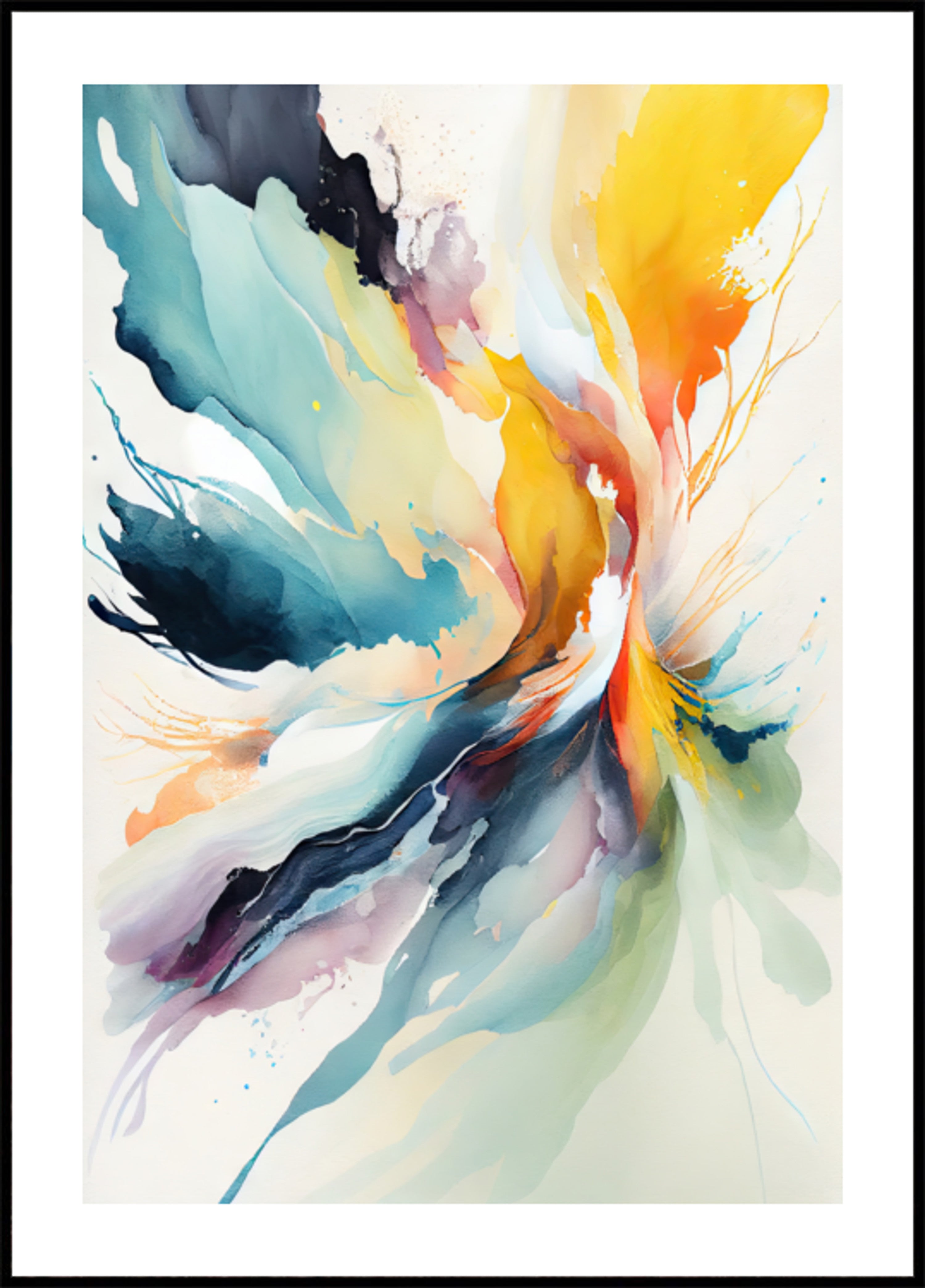 Vibrant Abstract Flow