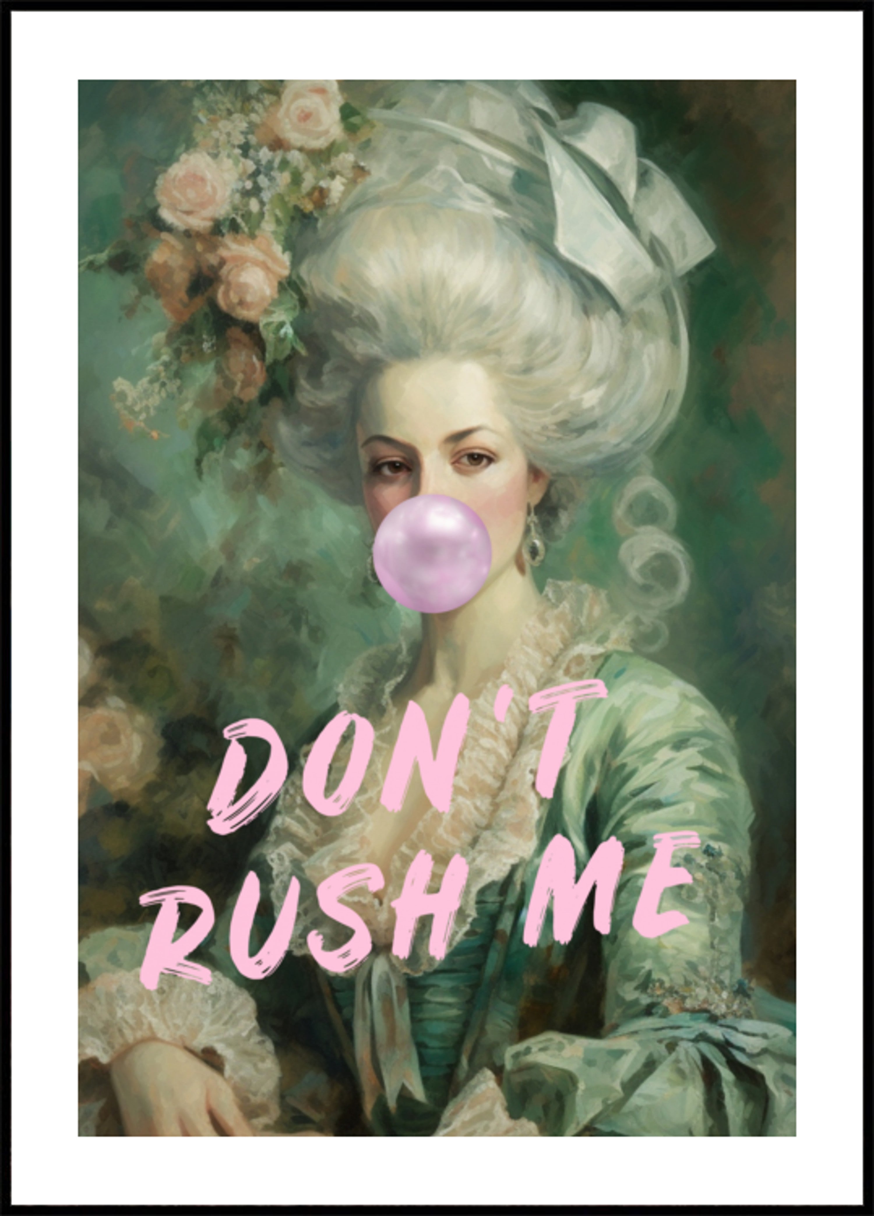 Sassy Rococo Bubblegum Lady
