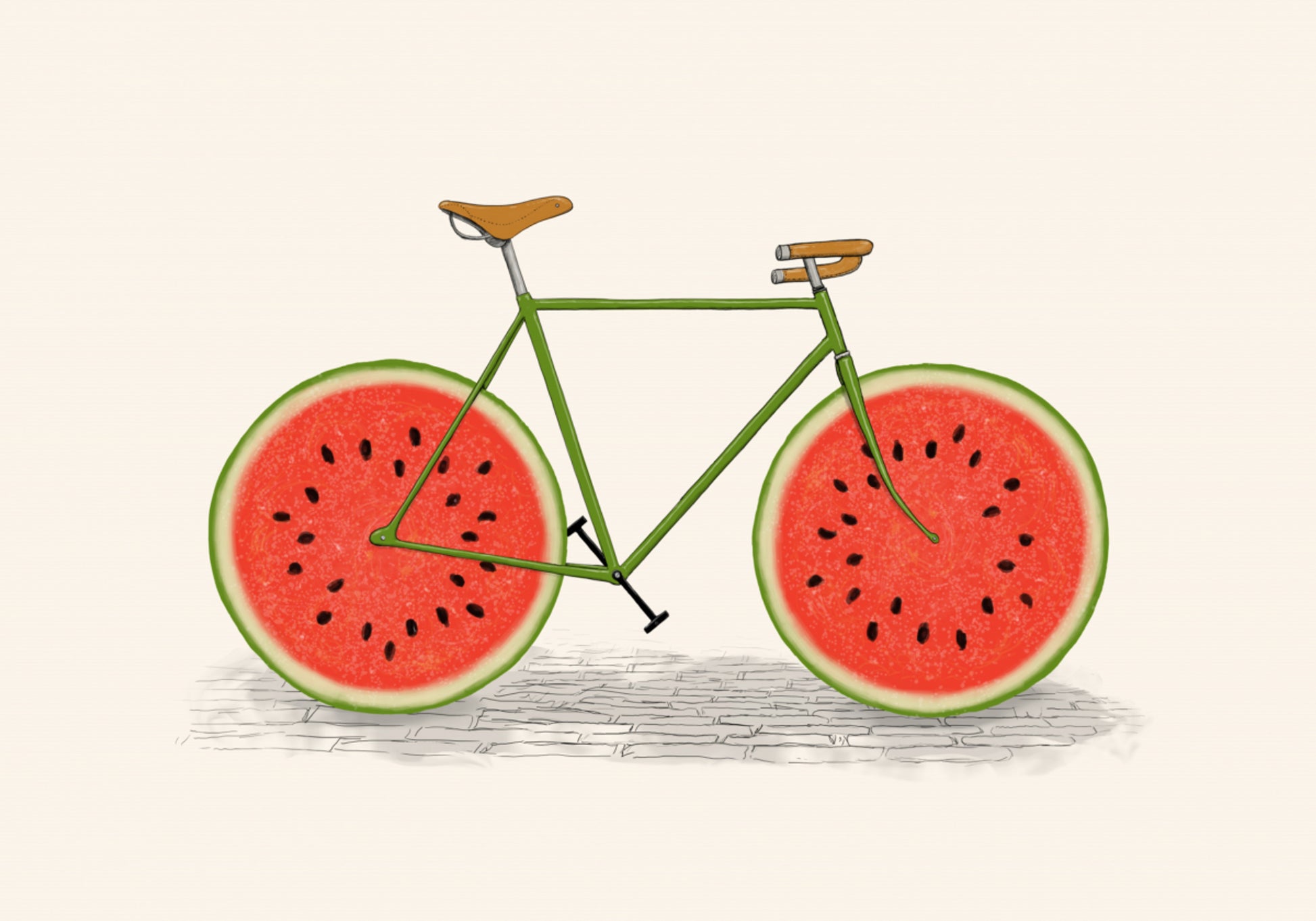 Watermelon Bicycle