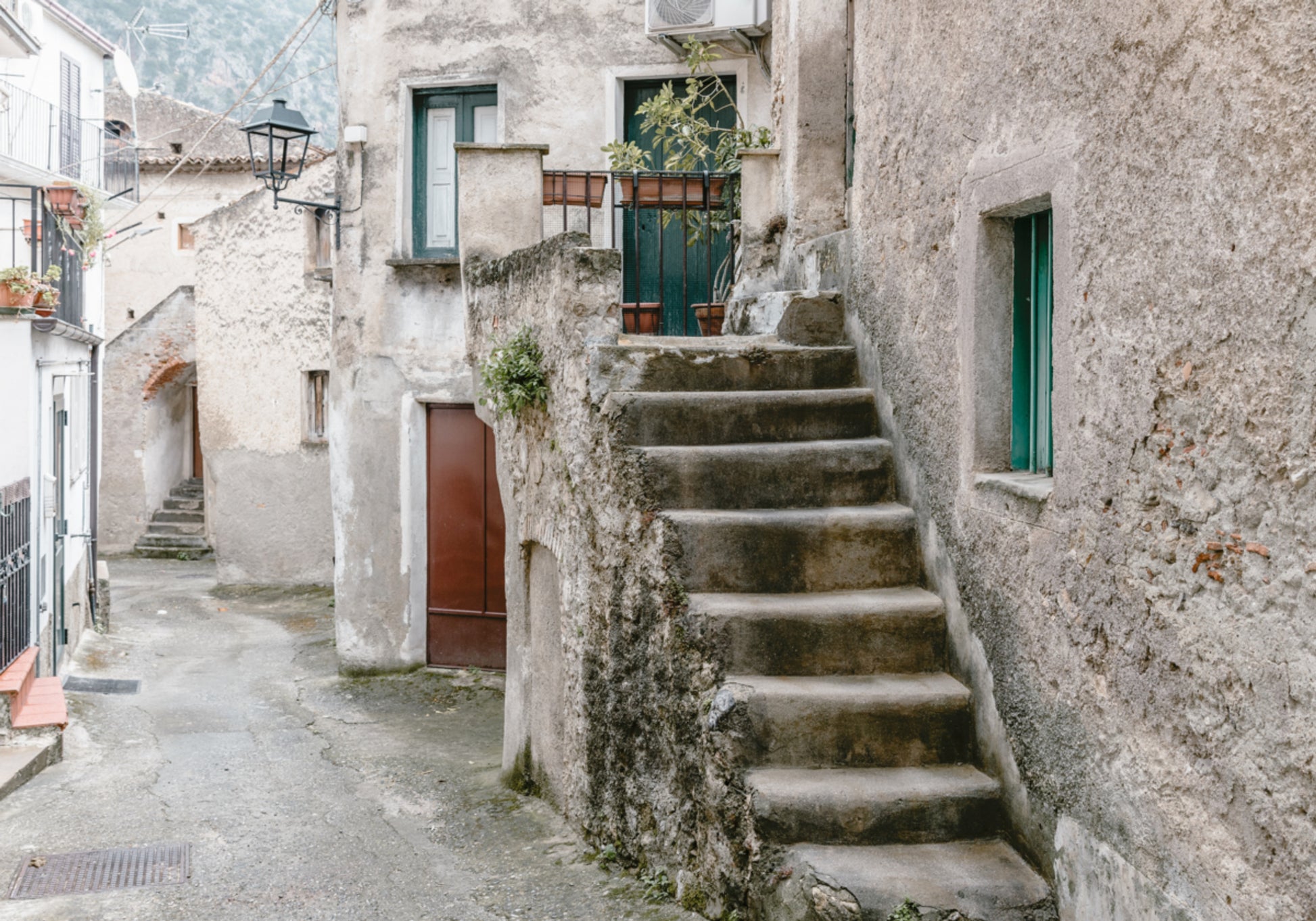 Charming Italian Village Path