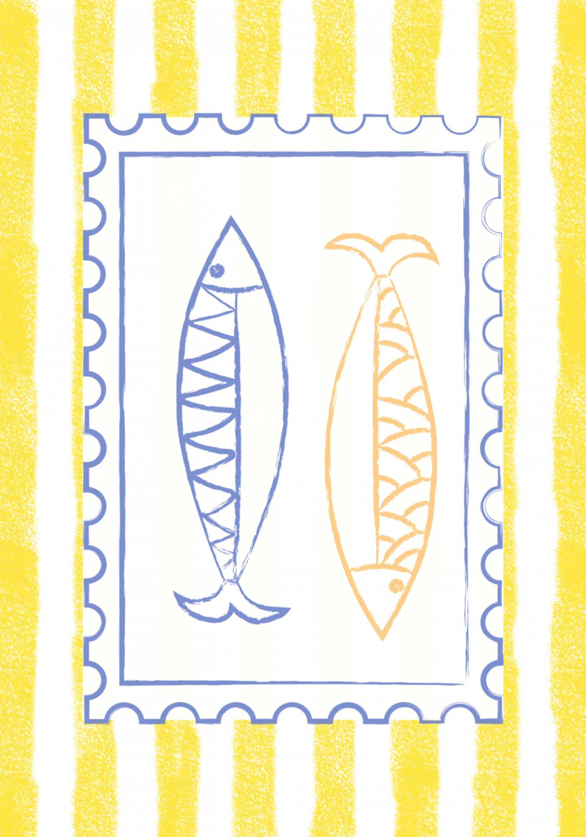 Coastal Fish Stamp